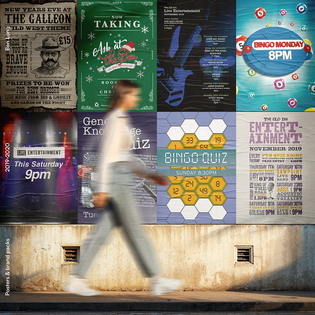 Posters & Brand Packs Intro Slide